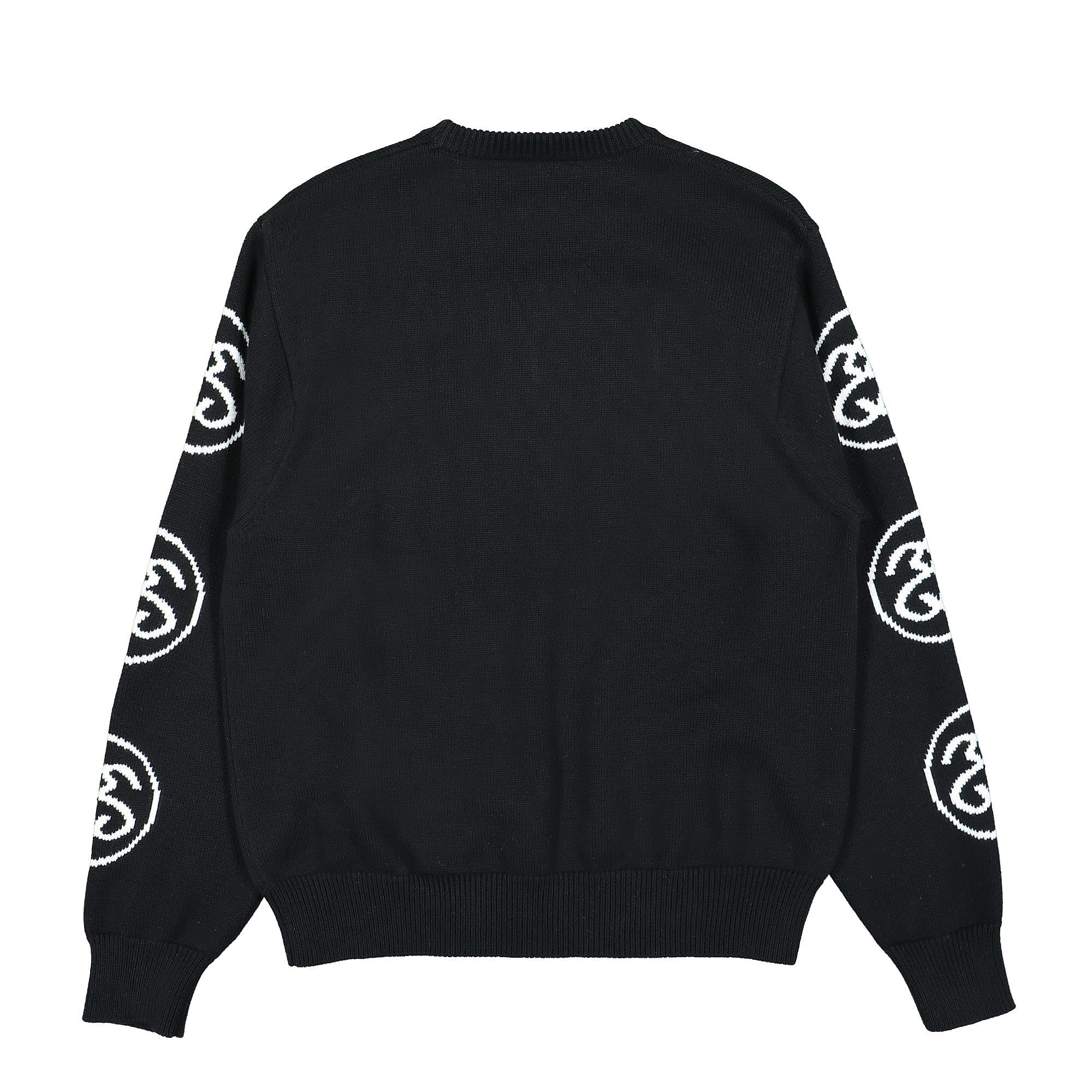 Stussy SS Link Sweater Black Sweatshirts Material | Overkill
