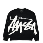 Stussy Stock Sweater Black Sweatshirts 117152 / 0001 | Overkill