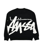 Stussy Stock Sweater Black Sweatshirts Material | Overkill