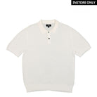 Stussy Textured SS Polo Sweater Bone T-Shirts 117167 / 1207 / Bone | Overkill