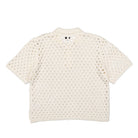 Stussy Big Mesh Polo Sweater Ivory Sweatshirts Material | Overkill