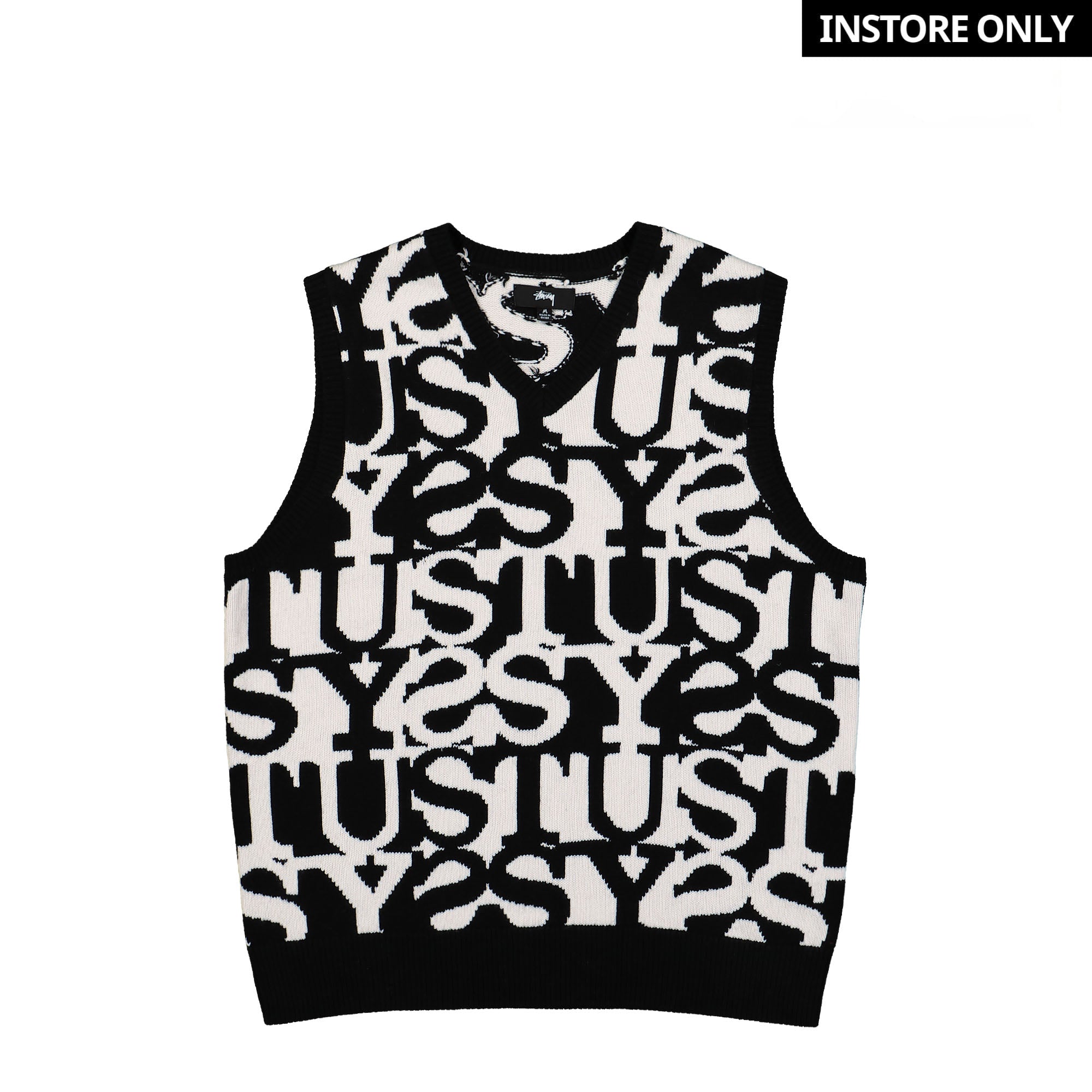 Stussy Stacked Sweater Vest 117192 / 1012 | OVERKILL