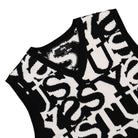 Stussy Stacked Sweater Vest Ivory Sweater Vests Close-up | Overkill