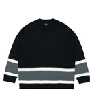 Stussy Hockey Sweater Black Sweatshirts 117211 / 0001 | Overkill