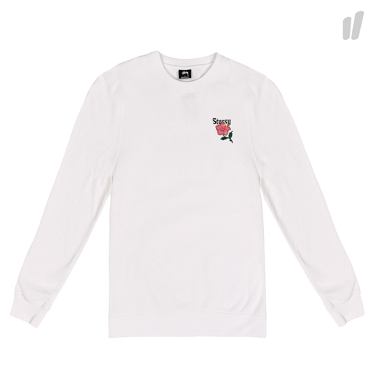 Stussy California App. Crew White Sweatshirts 118227 / 1201 | Overkill