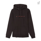 Stussy Helvetica Spread App. Hood Black Hoodies 118267 / 0001 | Overkill