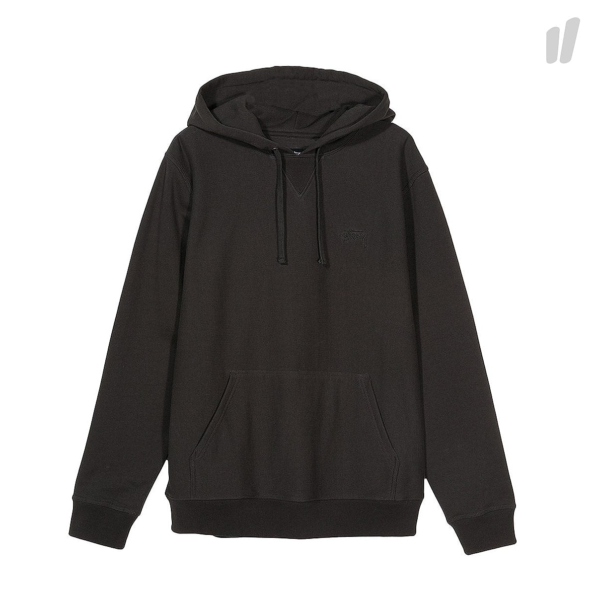Stussy Stock Terry Hoodie Black Hoodies 118270 / 0001 | Overkill
