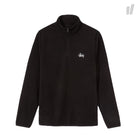 Stussy Polar Fleece Half Zip Black Sweatshirts 118287 / 0001 | Overkill