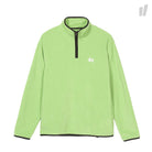 Stussy Polar Fleece Half Zip Lime Sweatshirts 118287 / 0412 | Overkill