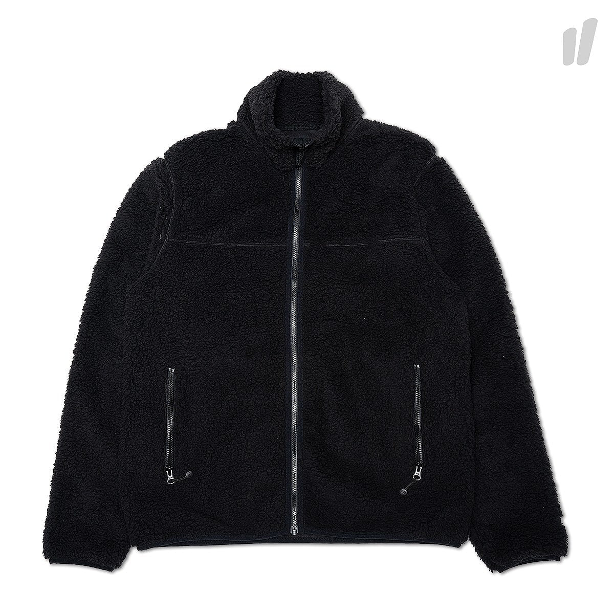 Stussy Sherpa Mock Black Sweatshirts 118289 / 0001 | Overkill