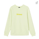 Stussy Weld Applique Crew Pale Green Sweatshirts 118305 / 0453 | Overkill