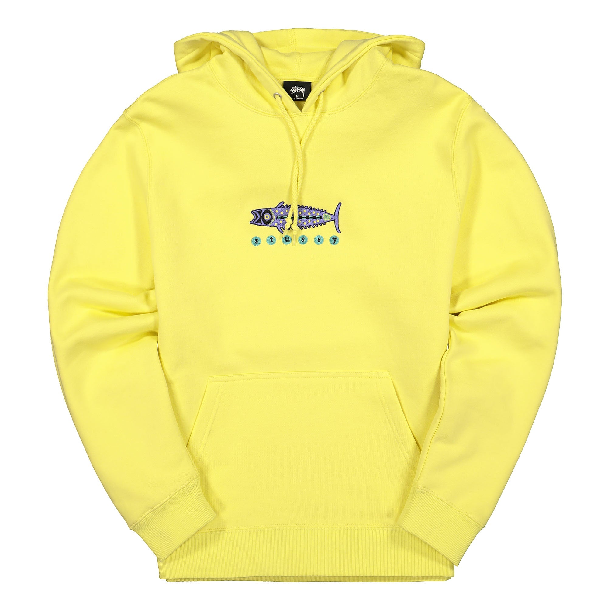 Stussy Fish App. Hood Lemon Hoodies 118355 / 0408 | Overkill