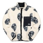 Stussy Mask Jacquard Sherpa Natural Sweatshirts 118389 / 1002 | Overkill