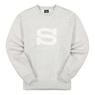 Stussy S Applique Crew Ash Heather Sweatshirts 118393 / 0062 | Overkill