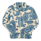 Stussy Big Paisley Full Zip Sherpa Natural Fleece Jackets 118399 / 1002 | Overkill
