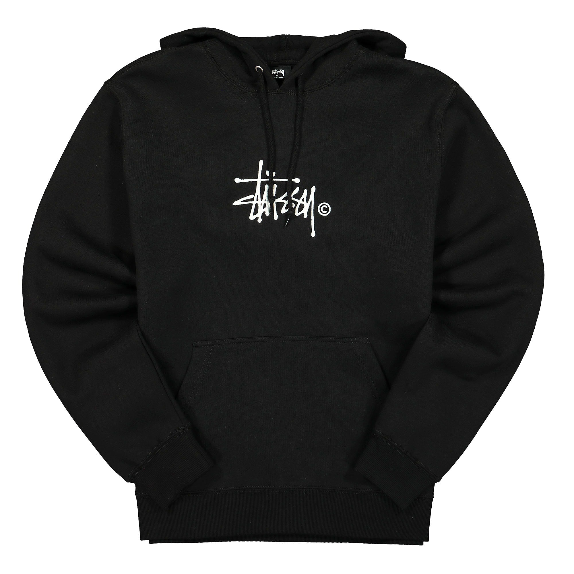 Stussy Copyright Stock Applique Hoodie Black Hoodies 118407 / 0001 | Overkill