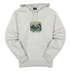 Stussy Irises Applique Hoodie Ash Heather Hoodies 118408 / 0062 | Overkill