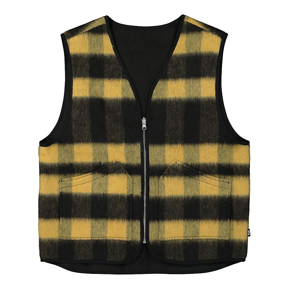 Stussy Block Reversible Vest Mustard Vests 118415 / 0203 | Overkill