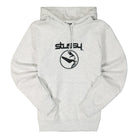 Stussy Flight Applique Hood Ash Heather Hoodies 118422 / 0062 | Overkill