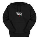 Stussy Copyright Applique Hoodie Black Hoodies 118431 / 0001 | Overkill