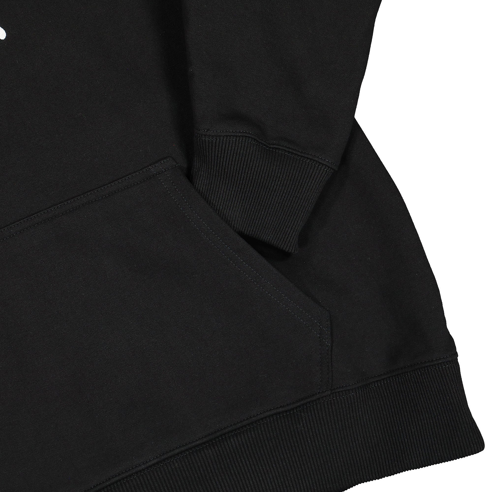 Stussy Copyright Applique Hoodie Black Hoodies Detailfoto | Overkill