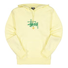 Stussy Copyright Applique Hoodie Pale Yellow Hoodies 118431 / 1637 | Overkill