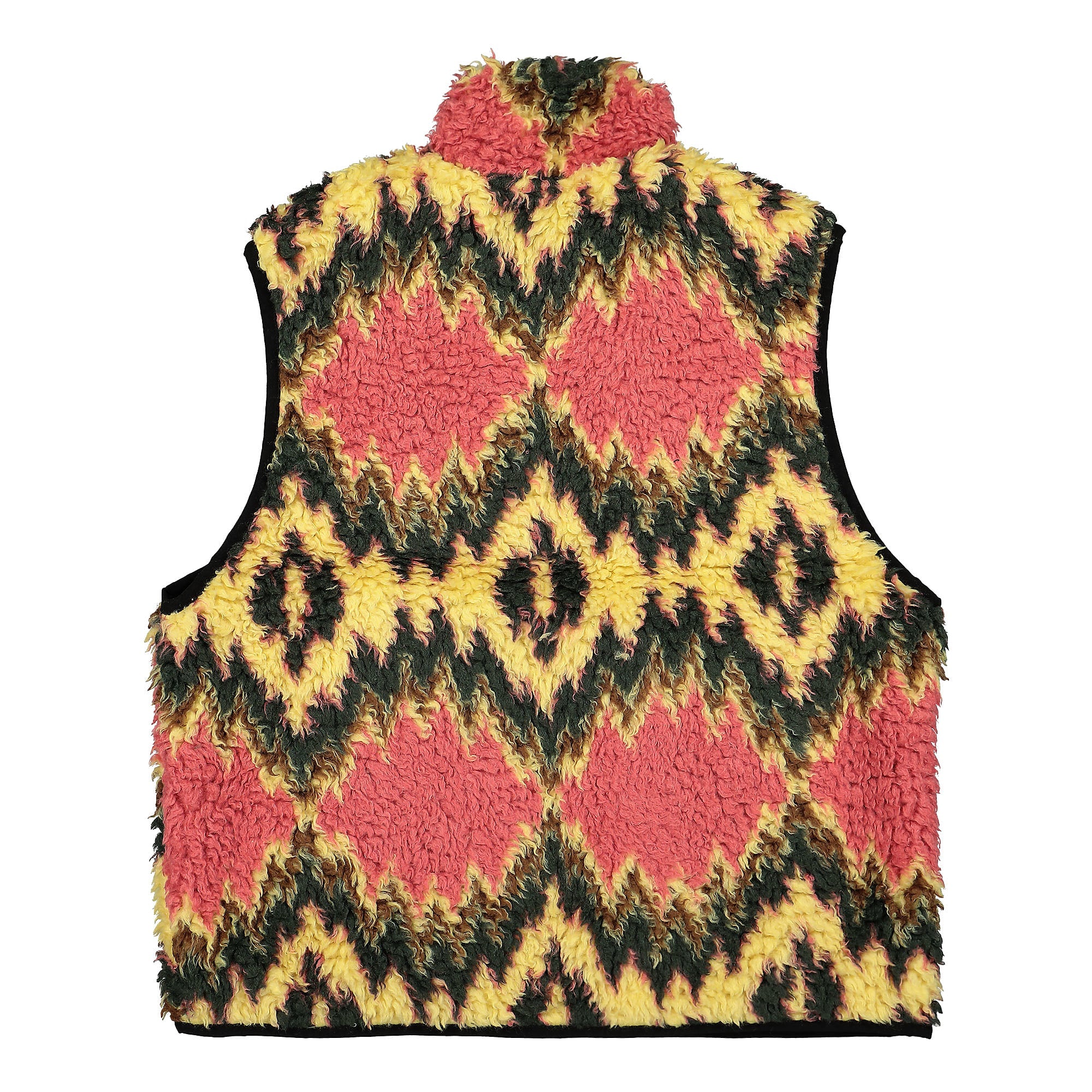 Stussy Fillmore Sherpa Vest Mustard Vests Material | Overkill