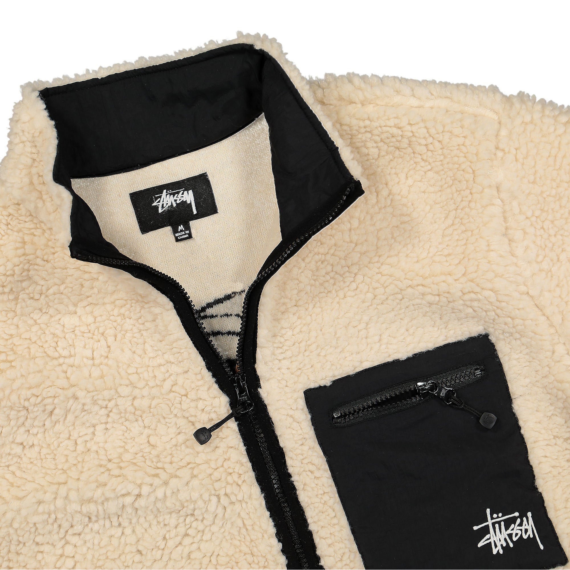 Stussy Venus Jacquard Sherpa Jacket 118437 / 1002 | OVERKILL