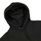 Stussy Serotonin Applique Hoodie Black Hoodies Close-up | Overkill