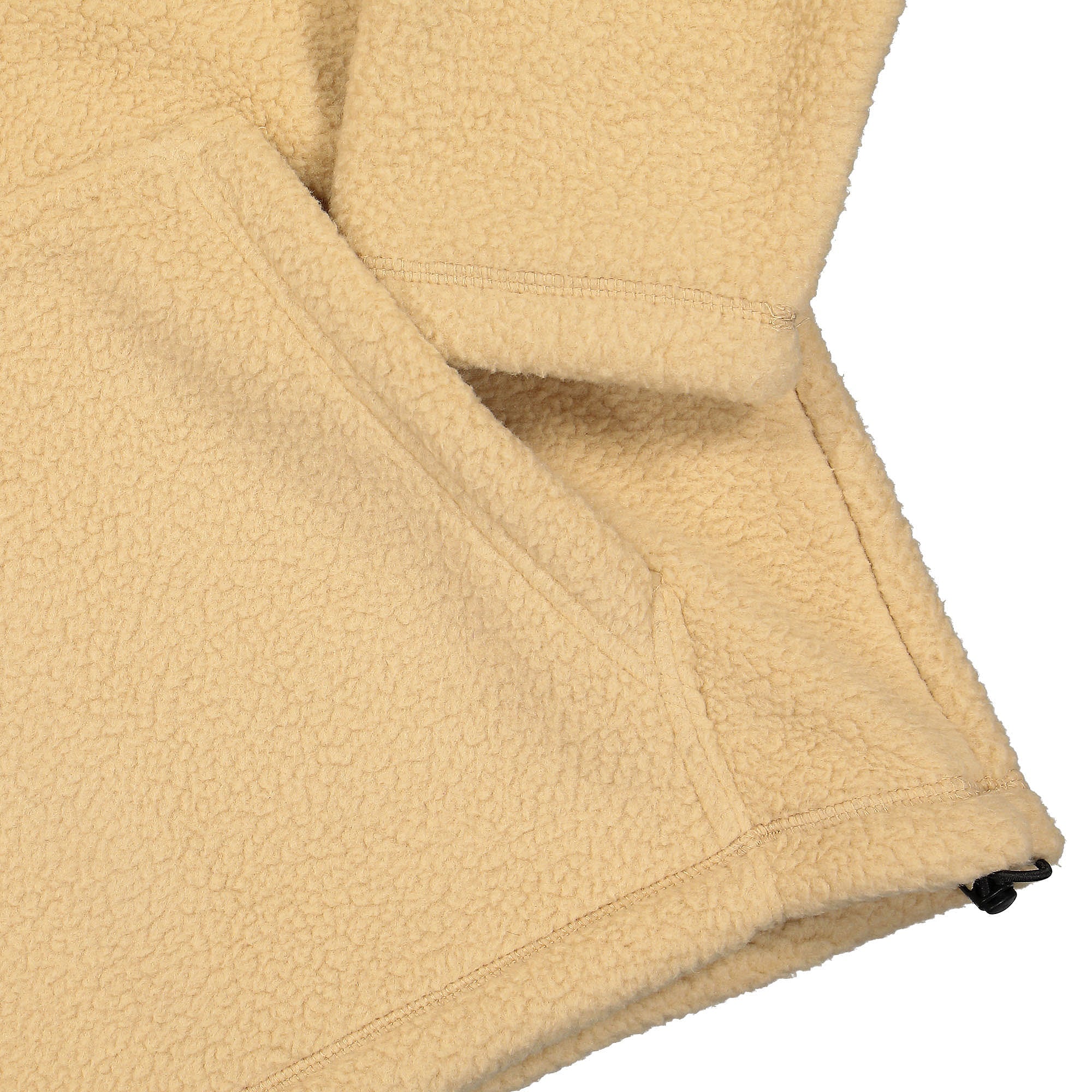 Stussy Half Zip Mock Neck Beige Sweatshirts Detailfoto | Overkill