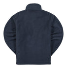 Stussy Half Zip Mock Neck Navy Sweatshirts Material | Overkill