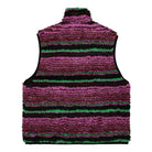 Stussy Striped Sherpa Vest Grape Vests Material | Overkill