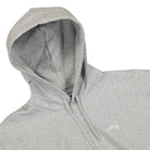 Stussy Stock Logo Hood Grey Heather Hoodies Close-up | Overkill