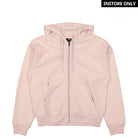 Stussy Stock Logo Zip Hood Light Pink Hoodies 118471 / 0649 | Overkill