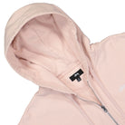Stussy Stock Logo Zip Hood Light Pink Hoodies Close-up | Overkill