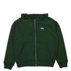 Stussy Stock Logo Zip Hood Forest Hoodies 118471 / 0410 | Overkill