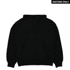 Stussy Back Hood Applique Hood Black Hoodies 118472 / 0001 | Overkill