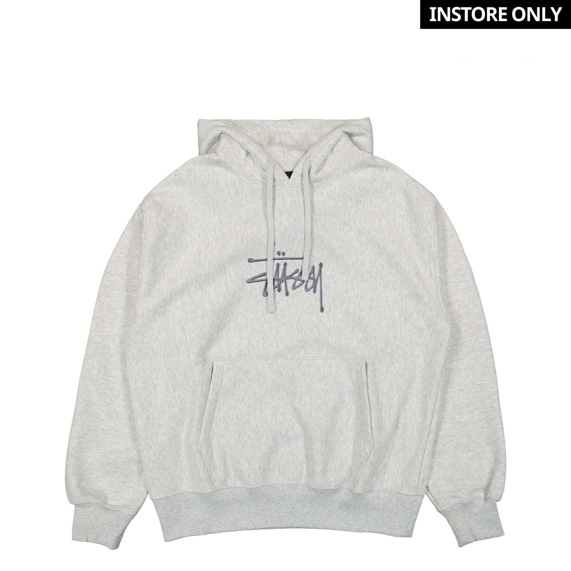 Stussy Basic App. Hood Ash Heather Hoodies 118473 / 0062 | Overkill