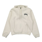 Stussy Bronson Sherpa Hood Bone Hoodies 118481 / 1207 | Overkill