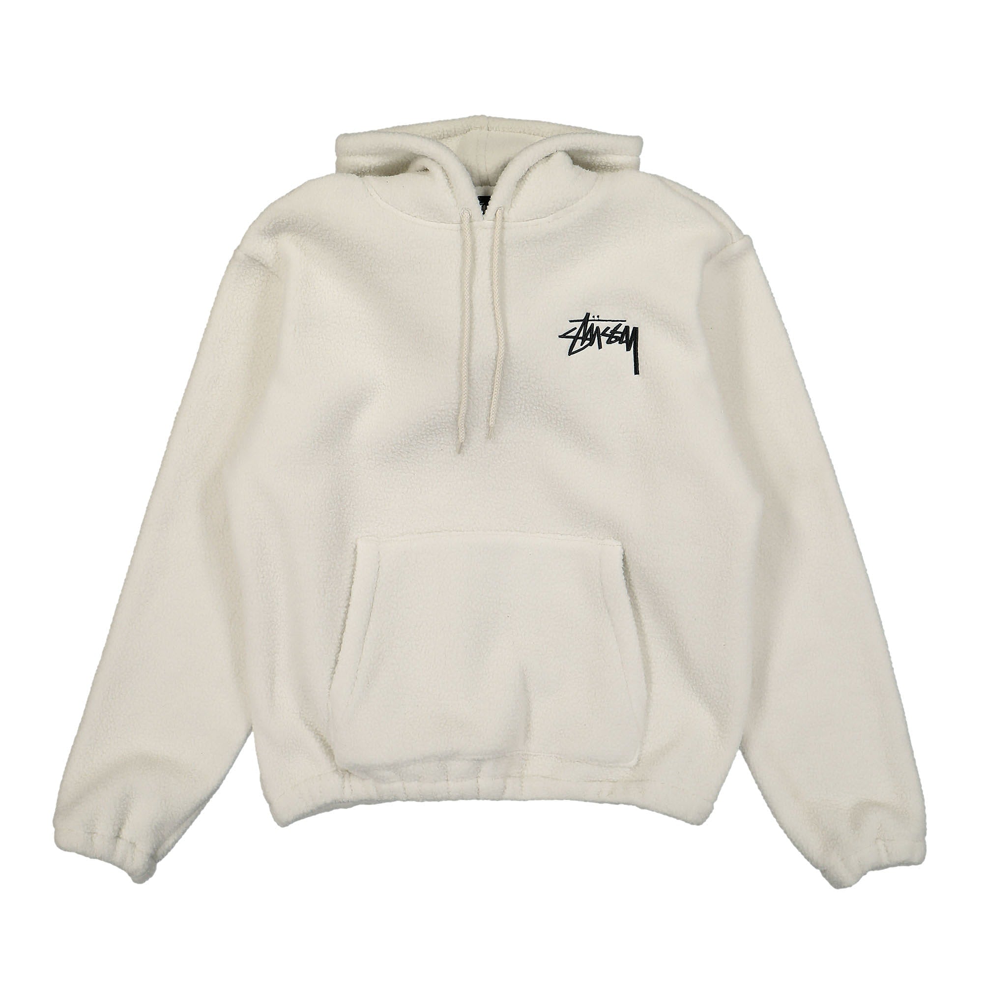 Stussy Bronson Sherpa Hood Bone Hoodies 118481 / 1207 | Overkill