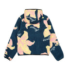 Stussy Floral Sherpa Hood Jacket Dark Teal Jackets Material | Overkill