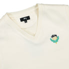 Stussy Fleece Vest Bone Sweater Vests Close-up | Overkill