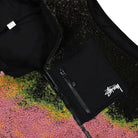 Stussy Jacquard Dye Sherpa Vest Berry Vests Close-up | Overkill