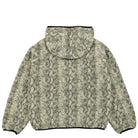 Stussy Snake Jacquard Reversible Sherpa Jacket Grey Jackets Material | Overkill