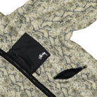 Stussy Snake Jacquard Reversible Sherpa Jacket Grey Jackets Detailfoto | Overkill