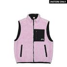 Stussy Sherpa Reversible Vest Lavender Vests 118528 / 3016 | Overkill