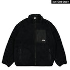 Stussy Sherpa Reversible Jacket Black Jackets 118529 / 0001 | Overkill