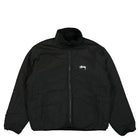 Stussy Sherpa Reversible Jacket Black Jackets Close-up | Overkill