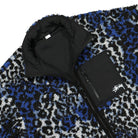 Stussy Sherpa Reversible Jacket Blue Leopard Jackets Detail view 1 | Overkill