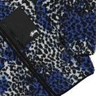 Stussy Sherpa Reversible Jacket Blue Leopard Jackets Detail view 2 | Overkill